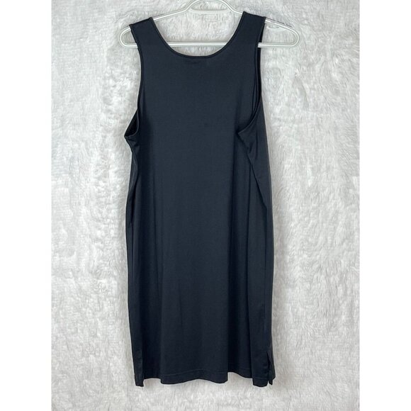 Gilligan & O'Malley Large Sleeveless Nightgown Black - Picture 2 of 4